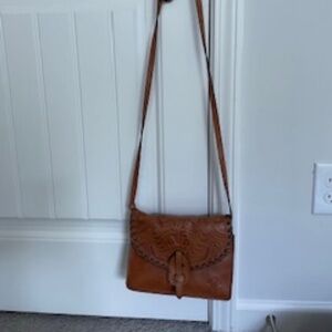 Patricia Nash tooled leather handbag